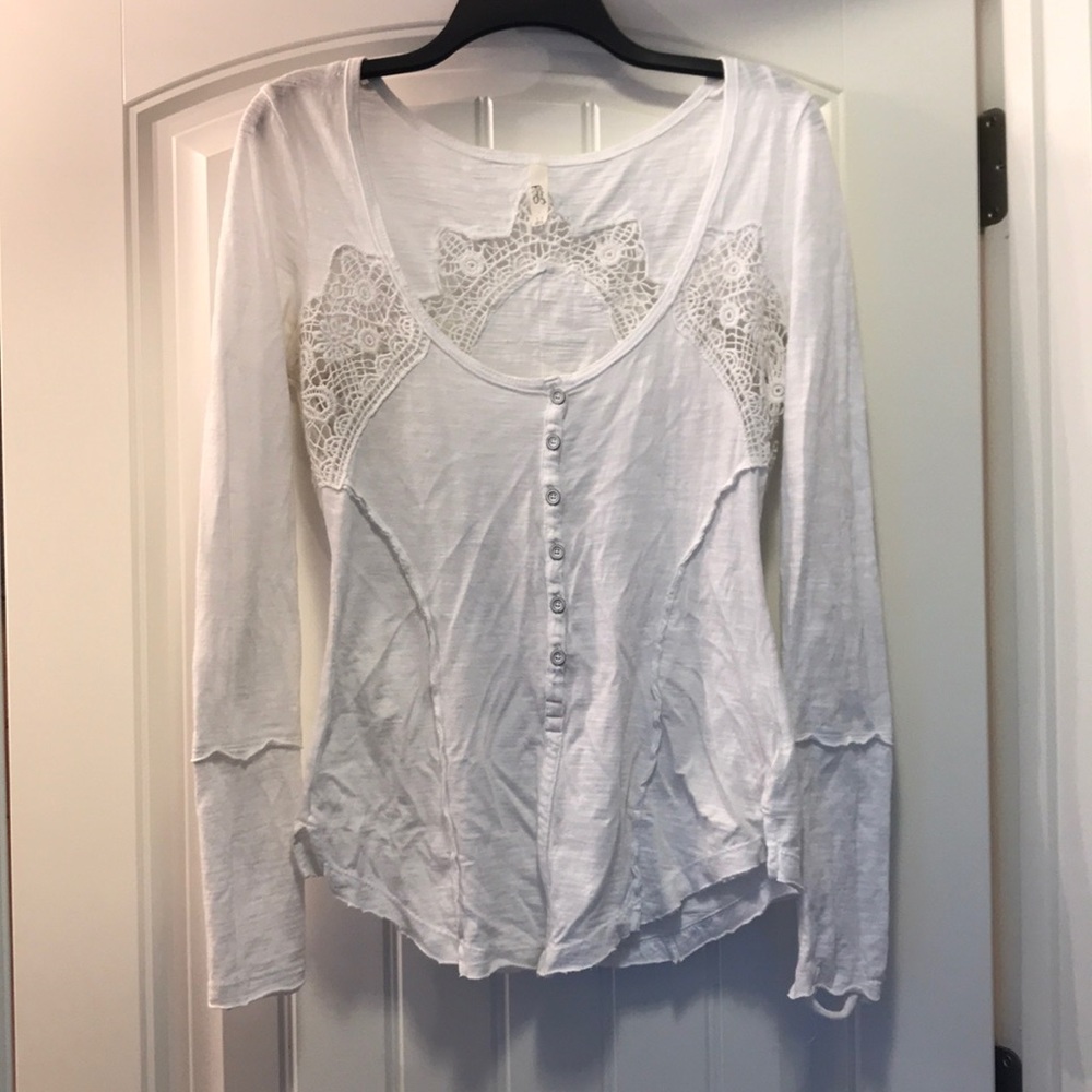 Free people long sleeve shirt